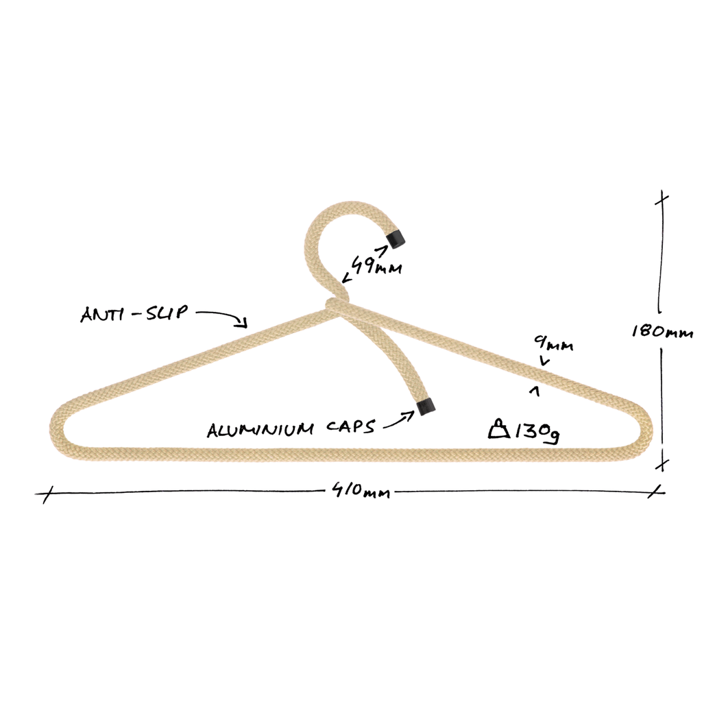 Flatfurn Coathanger - Sand