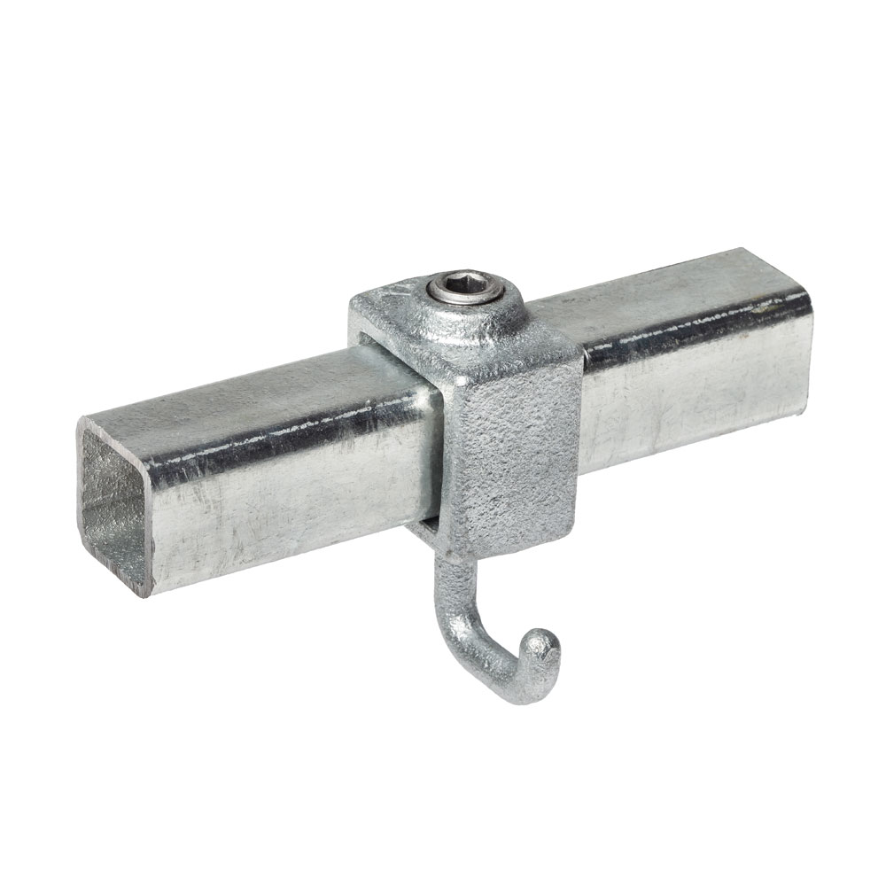 Flatfurn - Coat Hook Silver (square)