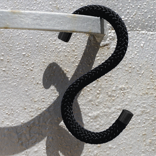 [flatfurn_hook_bl_bl] Flatfurn S-hook - Black